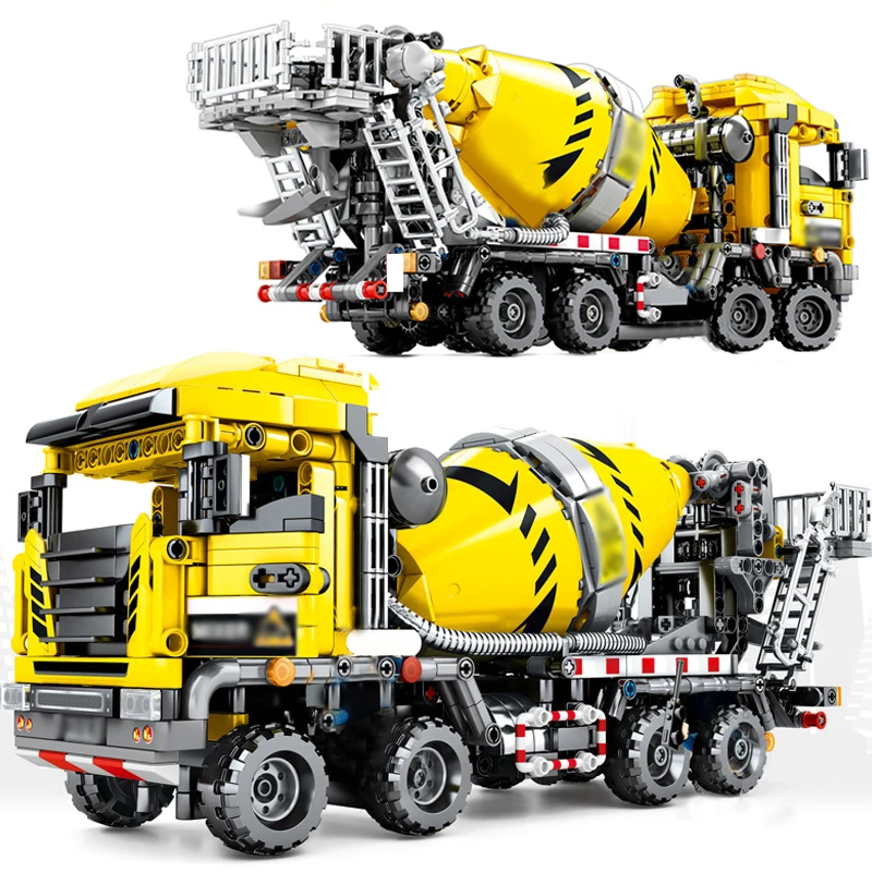 

City Engineering Car Model Building Blocks LegoING DIY Blender Technic Construction Bricks compatible vehicle Toy Children gift
