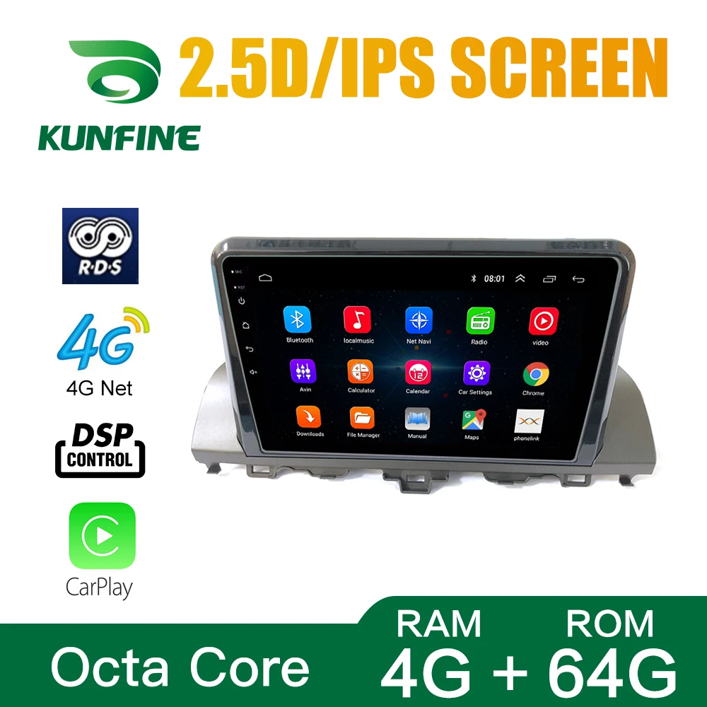 Восьмиядерный Android 10 0 автомобильный DVD GPS навигационный плеер Deckless стерео для Honda
