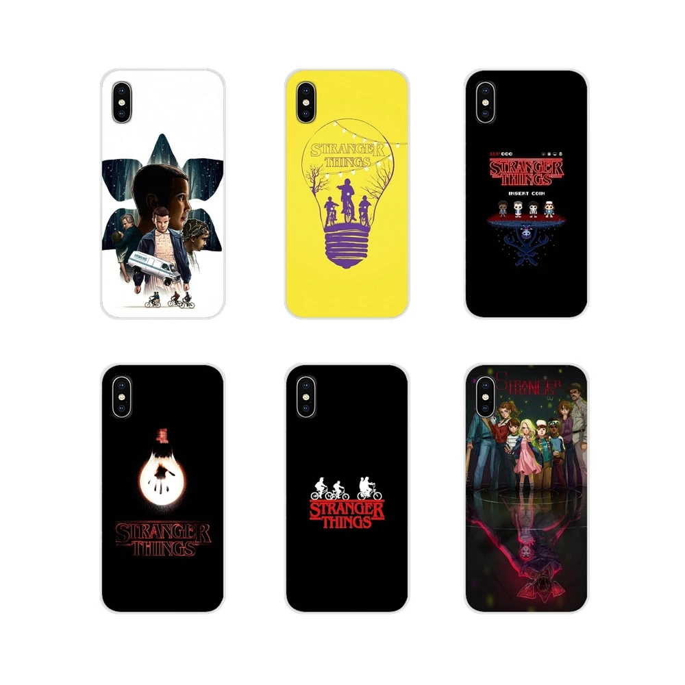 

Stranger Things Christmas Lights Accessories Phone Shell Covers For Motorola Moto X4 E4 E5 G5 G5S G6 Z Z2 Z3 G G2 G3 C Play Plus