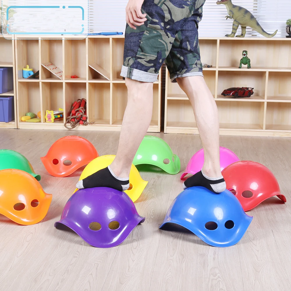 

Kids Turtle Back Shell Outdoor Sports Toys Rotating kindergarten Funny Thicken Plastic Balance Equipment Training Interaction