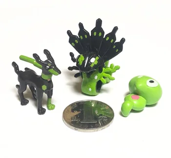 

POKEMON TOMY Small 3cm ygarde Core 10 form 50 form doll