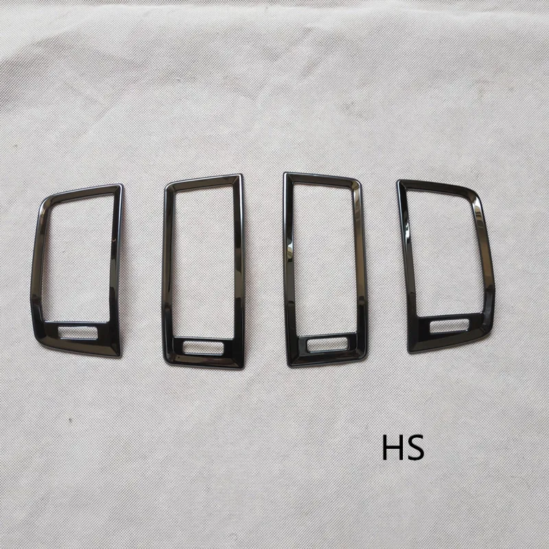 For Skoda Kodiaq interior Accessories  2016 2017 2018 car styling front  dashboard Garnish Air Outlet Vent Trim Cover