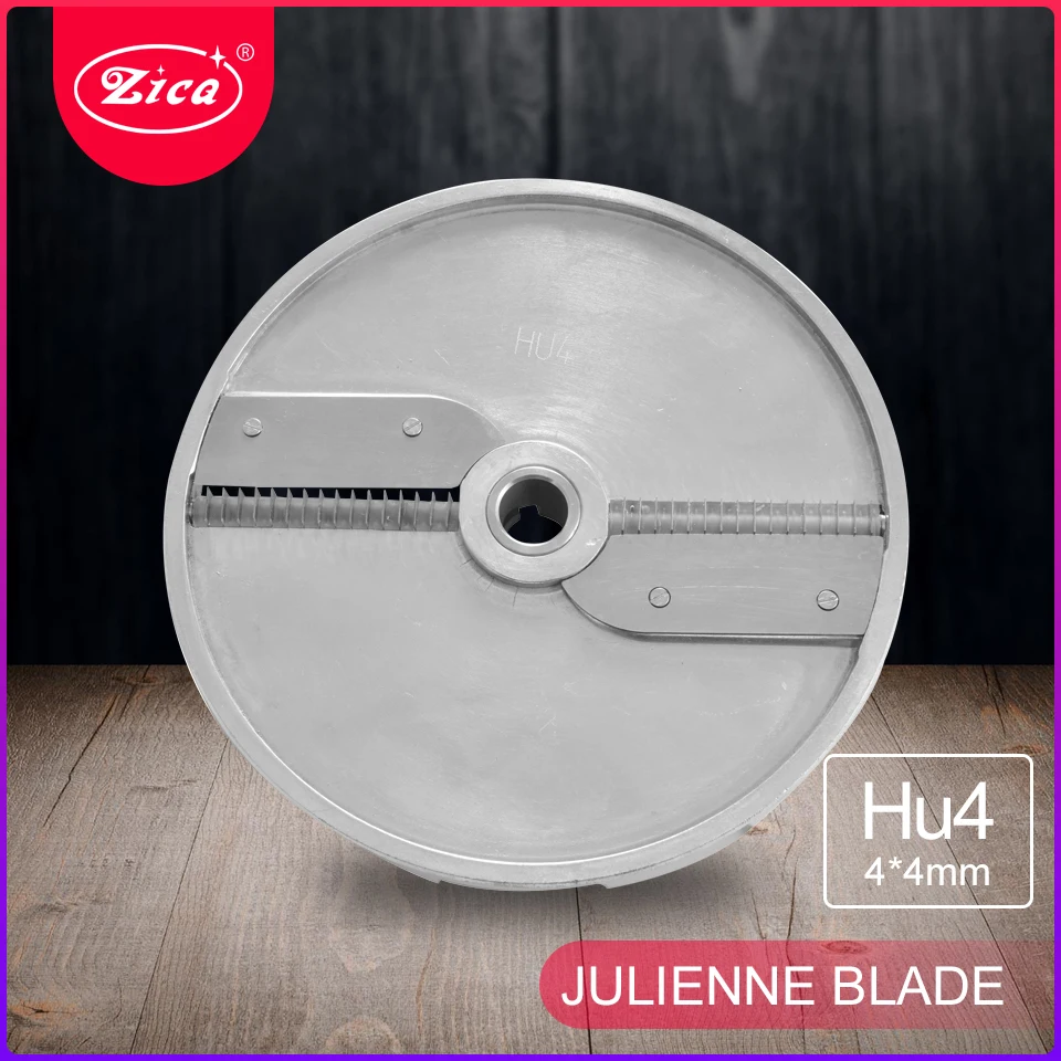 

ZICA Commercial Fruit Vegetable Slicer Cutter KNIVES，JULIENNE BLADE Hu4（4mm）