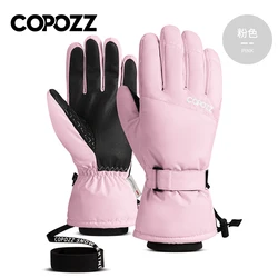 Unisex Winter Waterproof Ultralight Gloves - S (Pink)