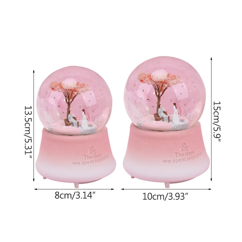 orange tree music box