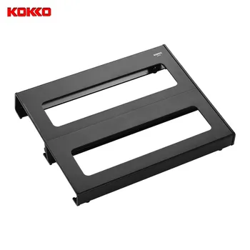 

KOKKO KB-03 Guitar Effect Pedal Board Guitar Effect Pedalboard Aluminum Alloy with Carry Bag Pedals Mounting Tapes