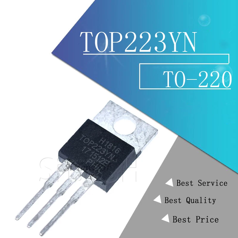 10 шт. TOP223YN TO220 TOP223 TO-220 223YN TOP223Y трехконтактная офлайн стандартная | Электронные