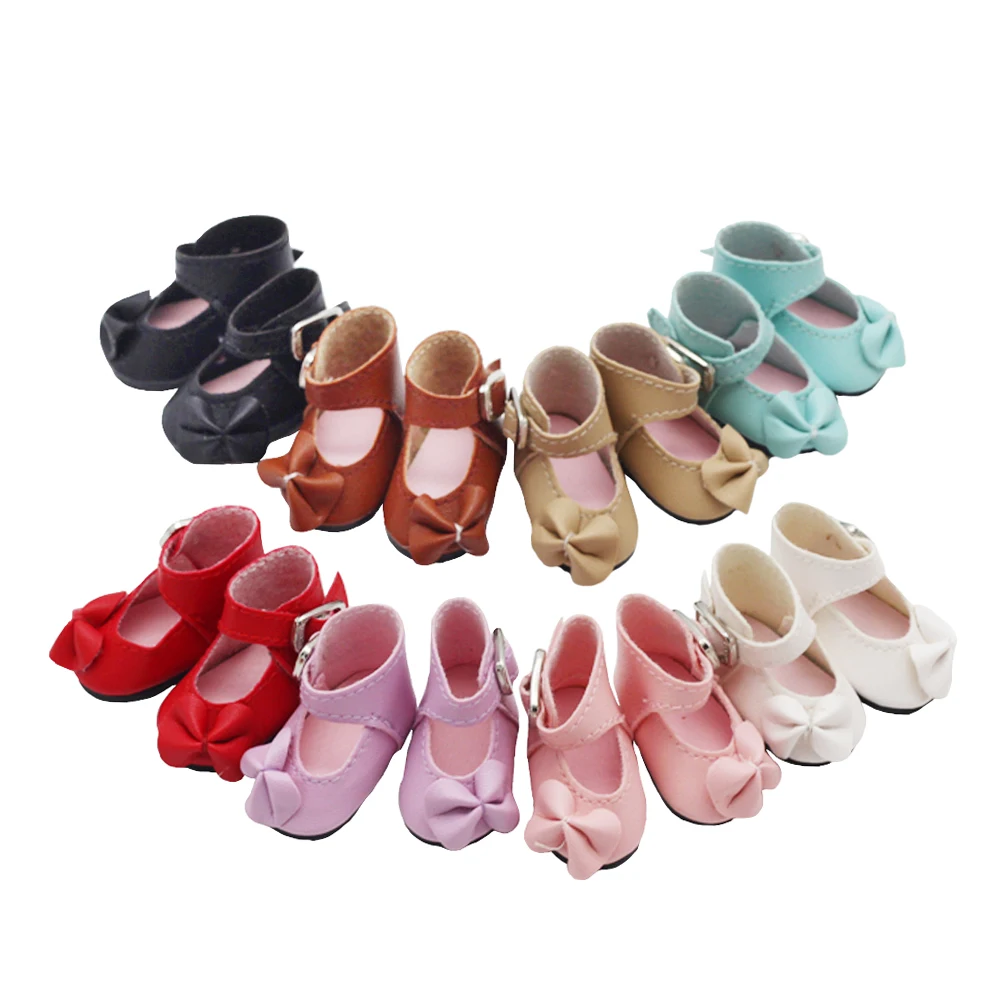 4CM Doll Shoes For 1/6 BJD Dolls Toy As for Plush Dolls Slipper Fit 15cm EXO KPOP Accessories doll shoes plush doll accessories doll accessories