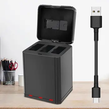 

3 In 1 Charging Box Smart Adapter Charger Power Storage Box Of 3 Batteries Drone Accessories For DJI Tello