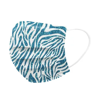 

10/20/50PC Adult Unisex Disposable Fashion Leopard Printed Mouth Mask 3 layer Nonwoven Breathable Outdoor Face Mask Mascarilla