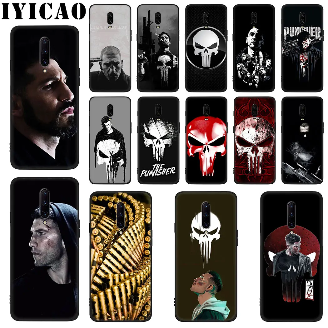 The Punisher Frank Castle Soft Silicone Case for oneplus 5 5t 6 6t 7 Pro Cover |
