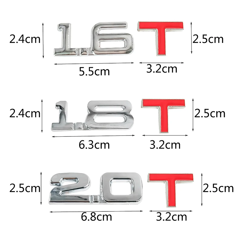 Car 3d Metal Displacement 1 6t 1 8t 2 0t 2 8t Sticker For Kia Forte Ceed Stonic Stinger Rio Picanto Niro Soulster No3 Aliexpress Automobiles Motorcycles