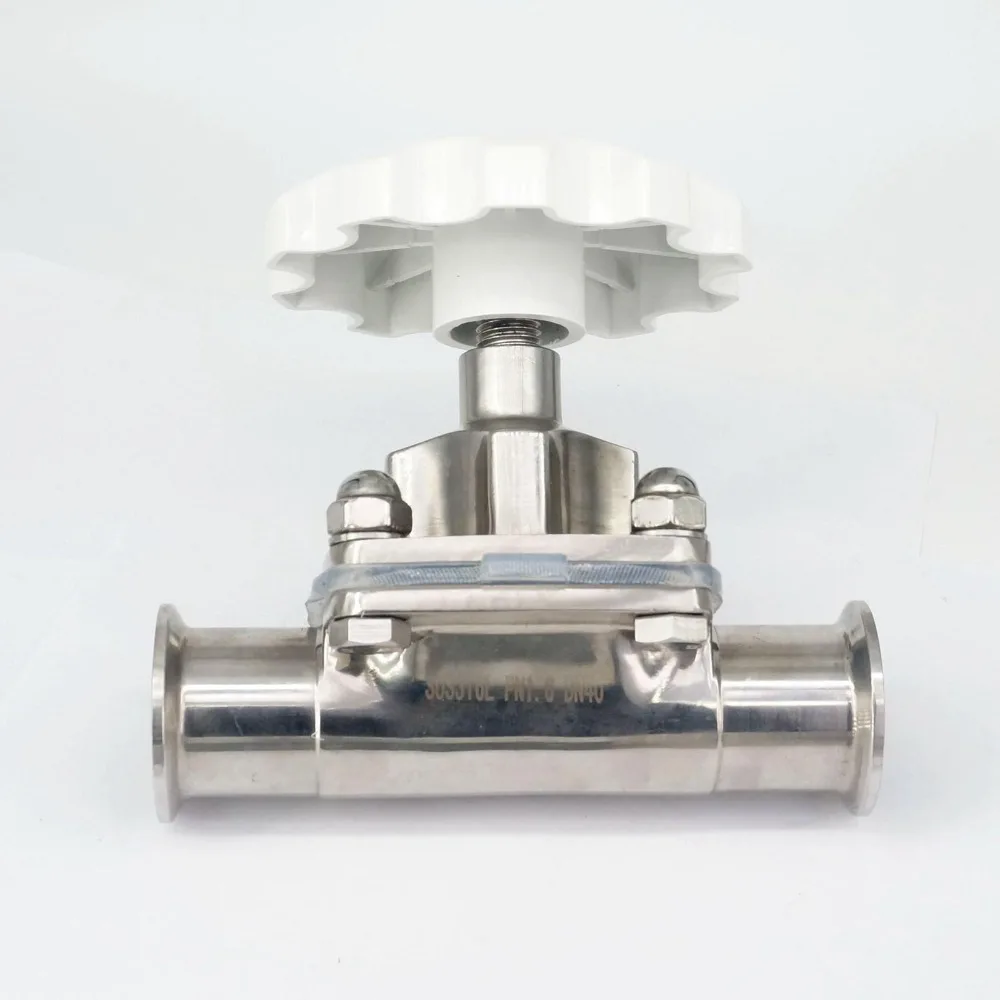 1," Tri Clamp санитарный мембранный клапан 1-1/2" 38 мм 316 нержавеющий домашний пивной дневник