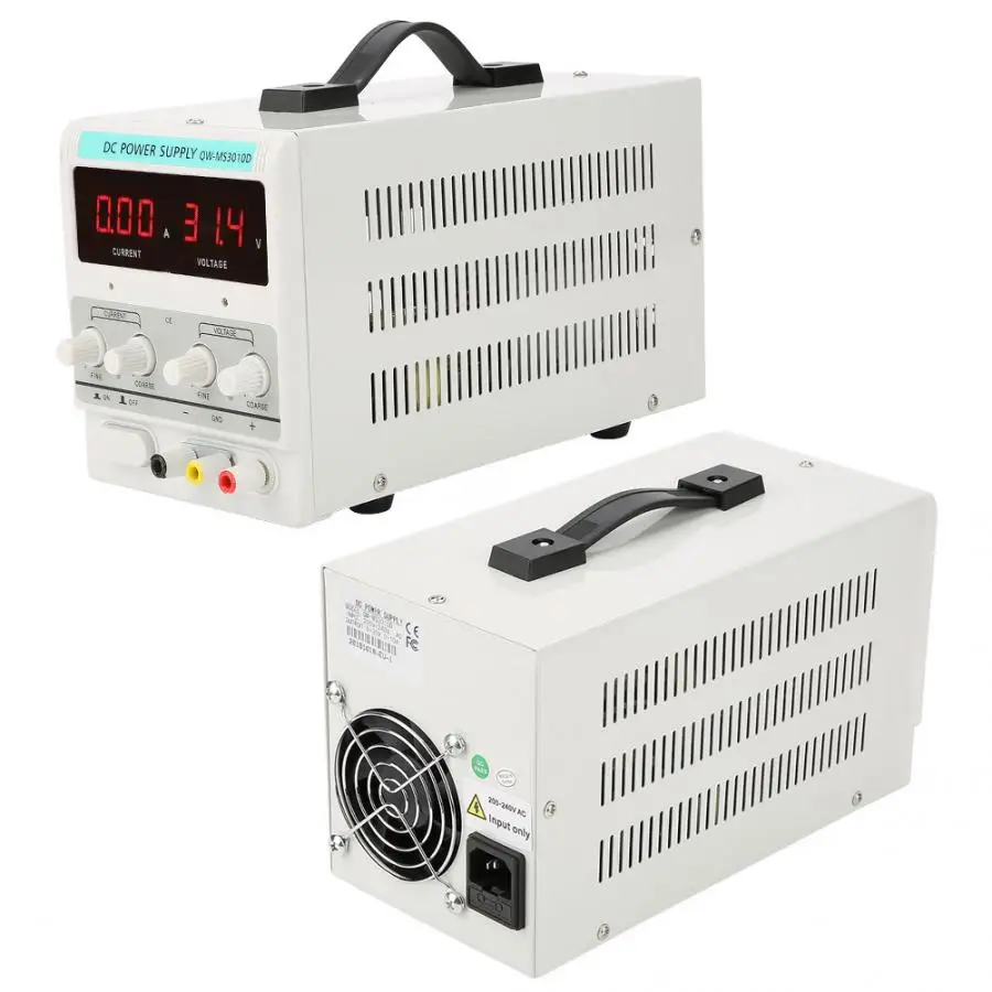 30V 10A переменной Регулируемый Цифровой DC Питание точность регулируемые EU Plug 220V Высокое качество