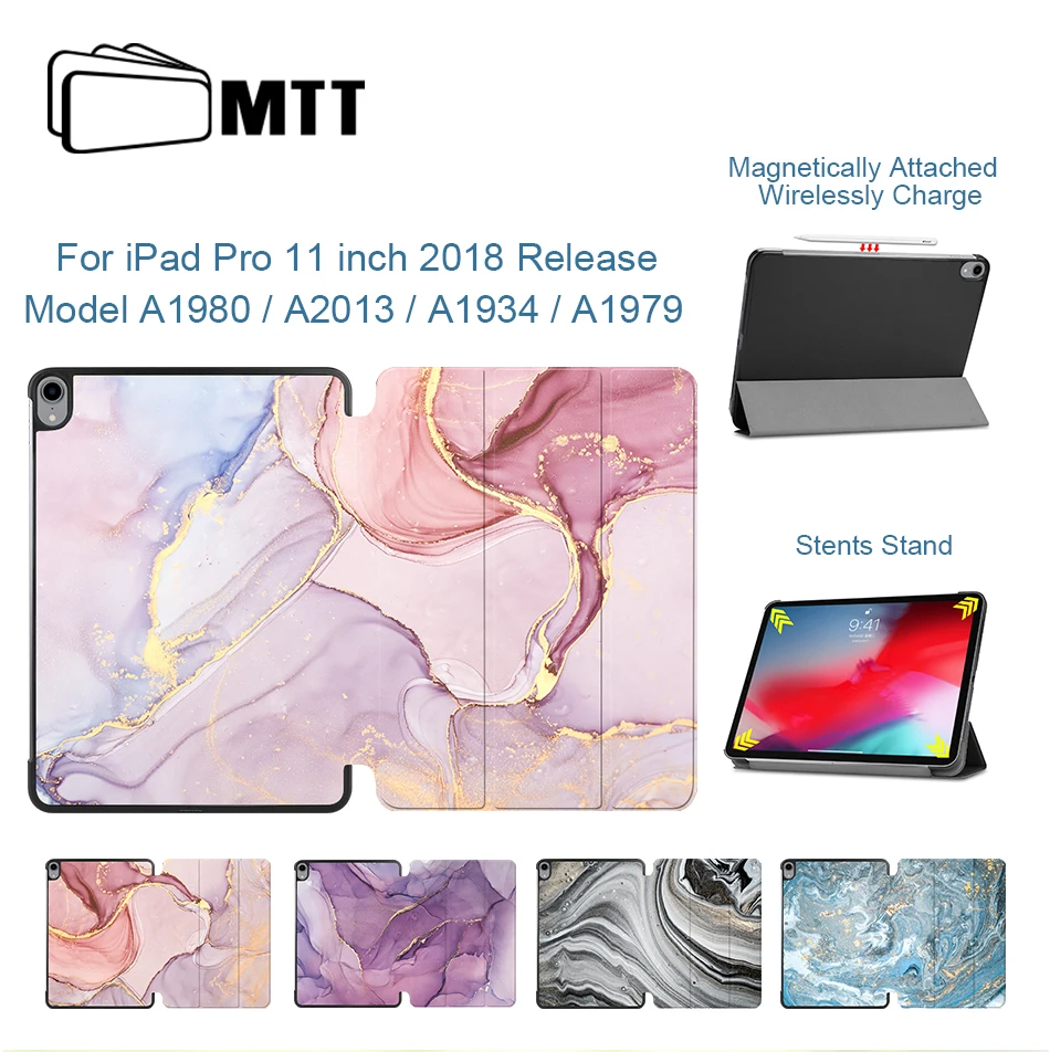 МТТ граффити из искусственной кожи чехол для ipad pro 11 дюймов Магнитная Флип Раза Smart Cover 11 ''чехол для планшета защитный Fundas