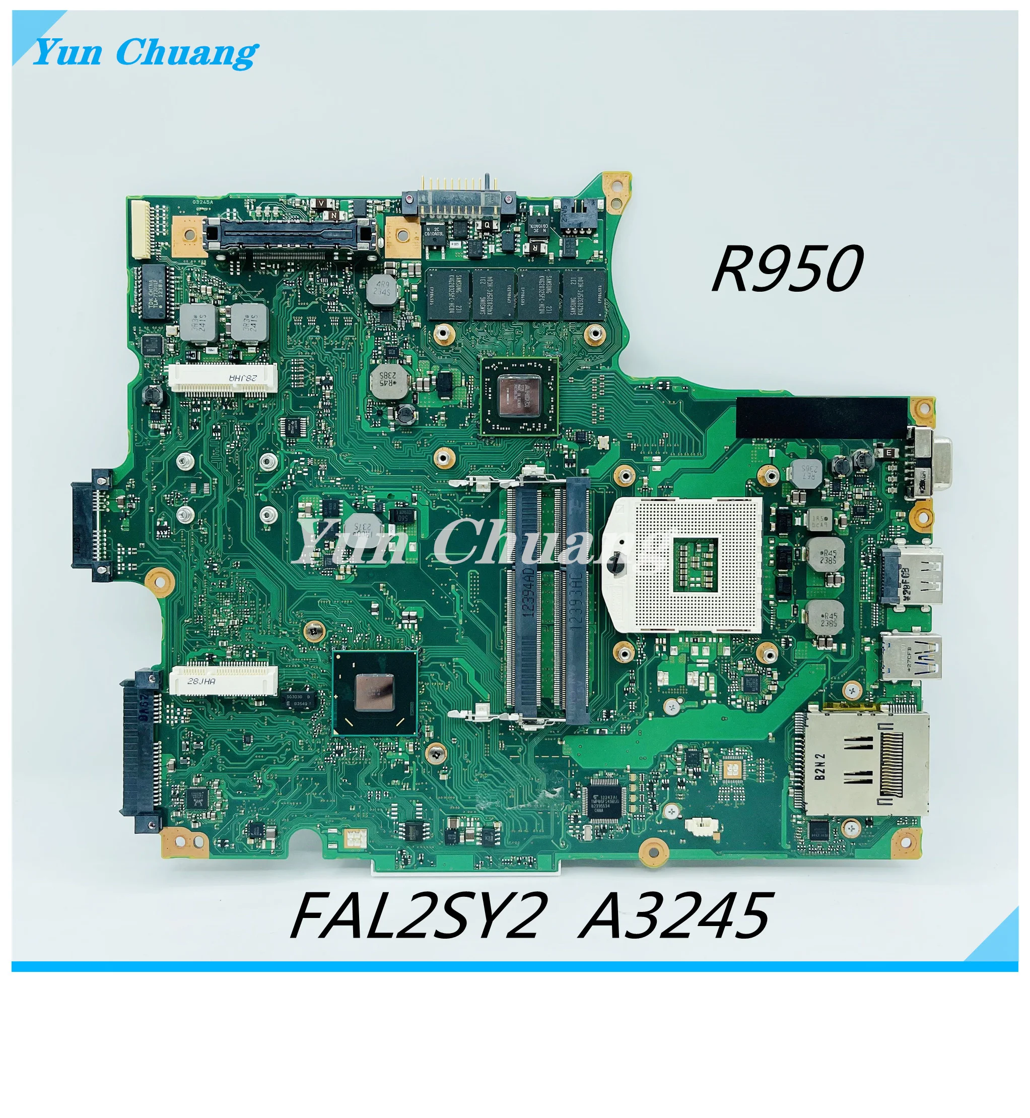 Материнская плата FAL2SY2 A3245 для Toshiba Tecra R950 R950-177 материнская ноутбука 216-0833018 HM76 DDR3 100%