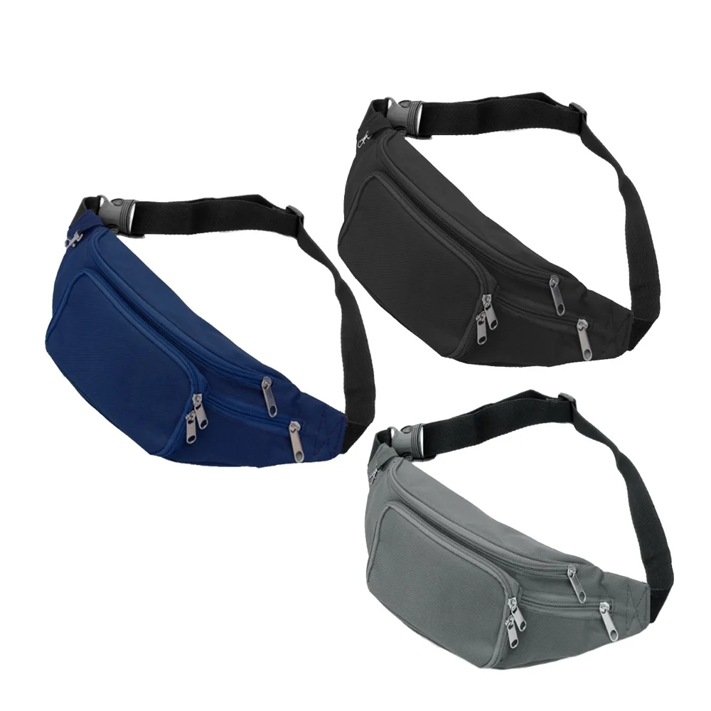 Manufacturers Customizable Cross Border Oxford Cloth Waist Bag Fashion& Sports Wallet Fitness Yoga Multi-functional Outdoor Wal