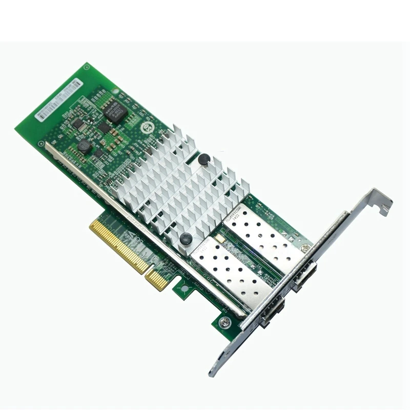 Intel82599Es набор микросхем 10 Гбит/с двухпортовый Pci-E Ethernet серверный адаптер волоконно-оптический Nic совместимый E10G41Btda X520-Da2 82599
