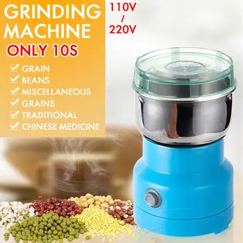 

Electric Herbs Spices Nuts Grains Coffee Bean Grinder Mill Grinding DIY Tool Home Medicine Flour Powder Crusher