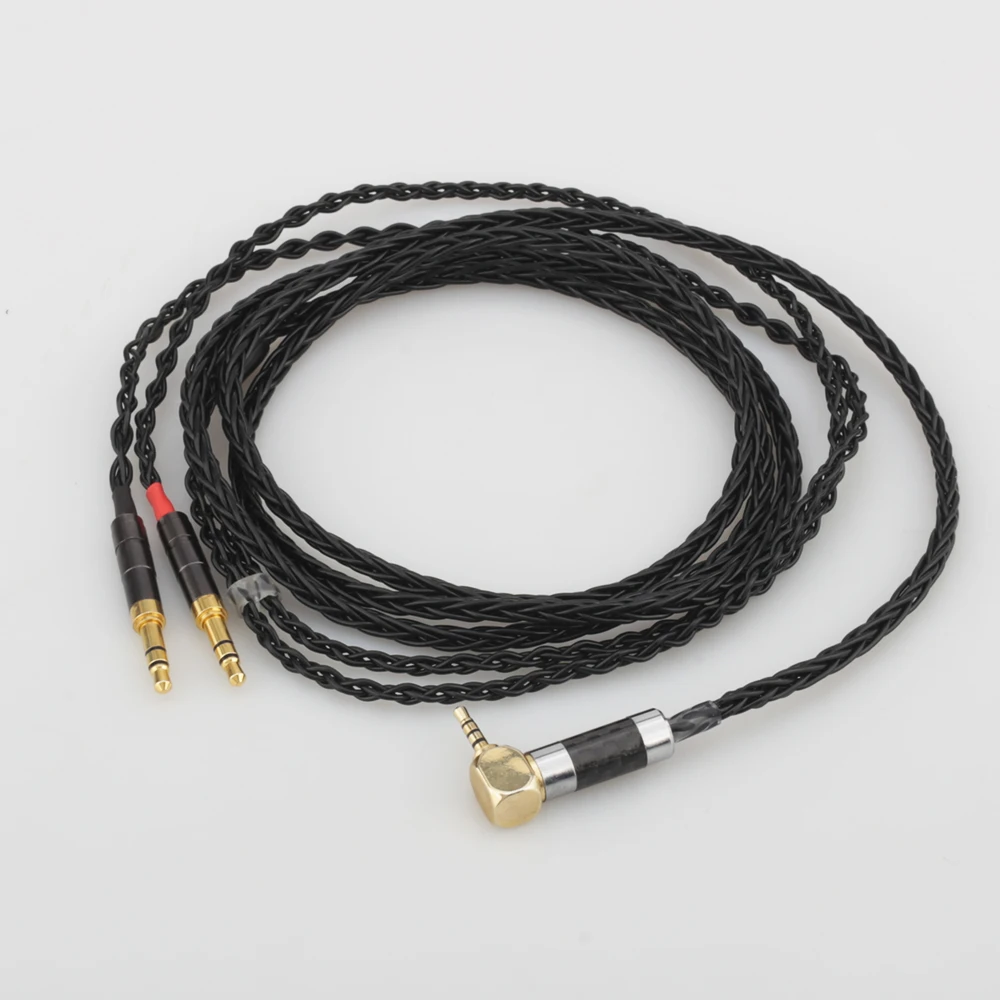 Audiocrast 8 Cores Headphone Earphone Cable For Denon AH D600 D7100 Hifiman Sundara Ananda HE1000se HE6se he400