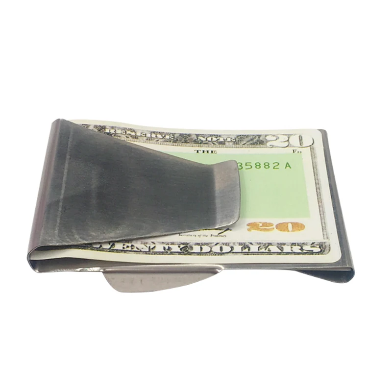 1 шт. металлический зажим для денег из нержавеющей стали | Багаж и сумки
