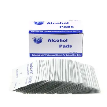 

Alcohol Wet Wipe Disposable Disinfection Prep Swap Pad Antiseptic Skin Cleaning