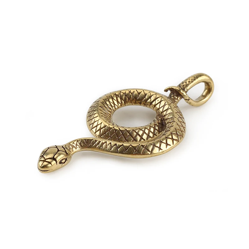 Snake Key Ring Key chain Outdoor Accessories EDC Car Hanging Various Styles Brass Copper whistle keychain keychain tool tactical keychain keychain carabiner keychain charm