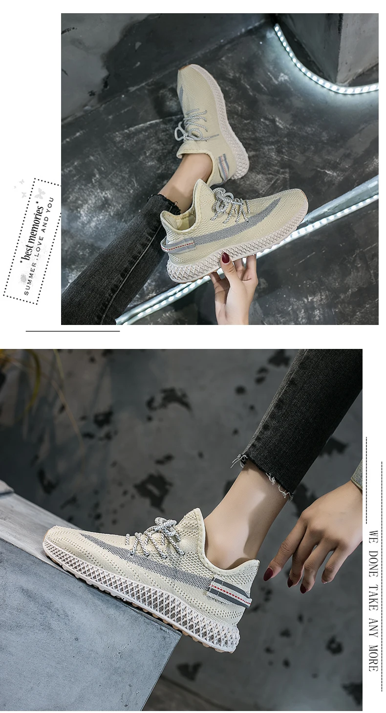 New Sneakers Women Platform Shoes Women Candy colors Casual Flats Breathable Woman Chunky Shoes For Ladies Trainers Femme