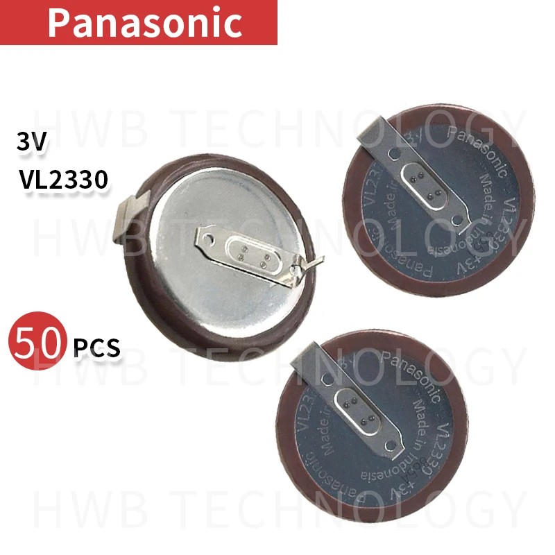 50 шт. для PANASONIC VL2330/HFN 3V батарея хорошего качества