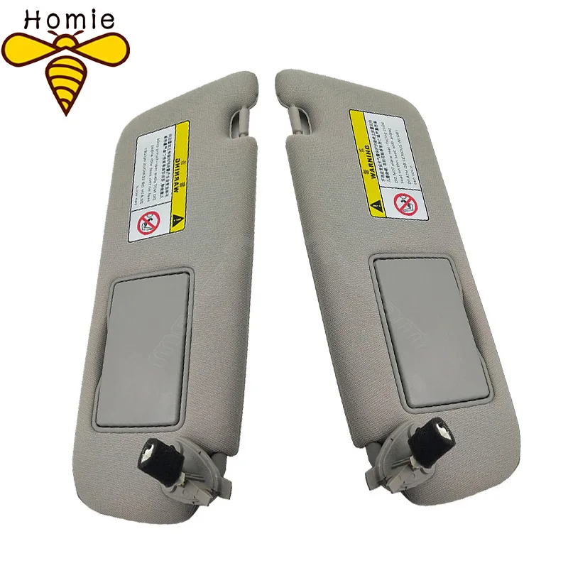 

852013K010QS 852023K000QS 852013-K010QS 852023-K000QS Sun Visor Gray LH RH For Hyundai Sonata 2006 2007 2008 2009 2010