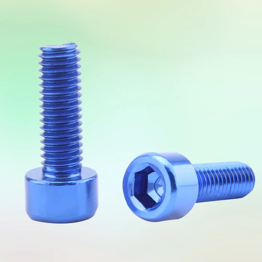 2 PCS M5*15MM Aluminum Alloy Screw Kettle Frame Screw Mountainous Road