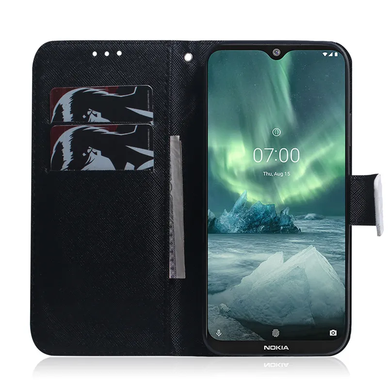 Кожаный флип-чехол для Nokia 2,2 3,2 4,2 7,2 чехол для телефона Etui Магнитный чехол-кошелек для Nokia 1 3,1 Plus 8,1X7 чехол s Coque