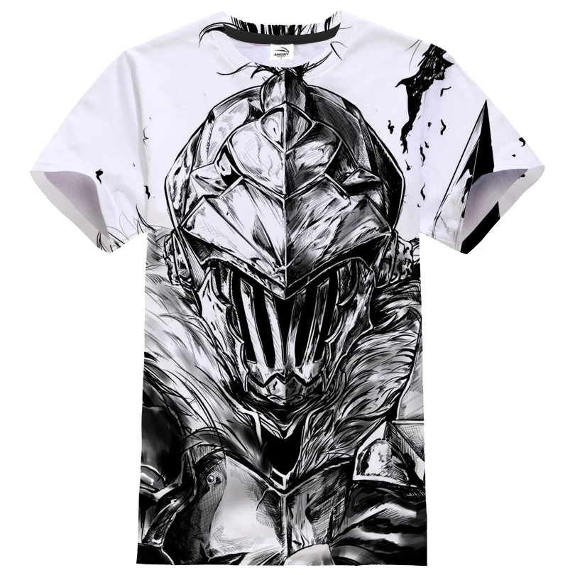 Goblin Slayer футболка аниме 3D принт Косплей уличная одежда Мужчины Женщины Спорт