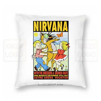 

Nirvana Pillow case Kurt Cobain Concert Tour Atmungsaktives Women Men