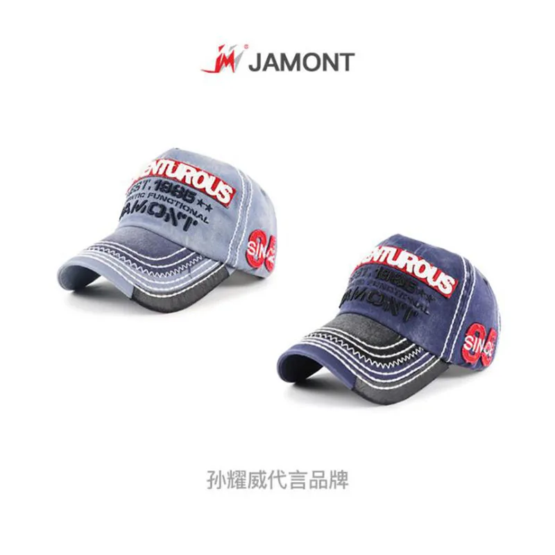 JAMONT, модная бейсболка с вышивкой для пары, мужская спортивная шапка для улицы, Женская солнцезащитная Кепка Gorras