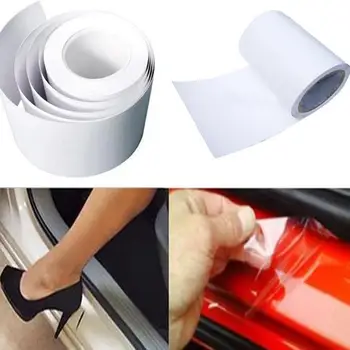 

NEW 15*150cm Transparent Sticker for Car Clear Door Sill or Door Edge Paint Protection Scratch Film Vinyl Sheet Car Accessories