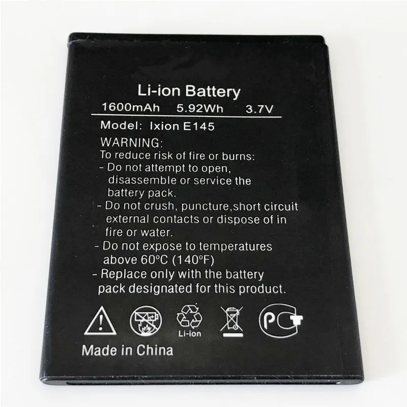 3.7V 1600mAh For DEXP Ixion E145 Evo SE Battery | Мобильные телефоны и аксессуары