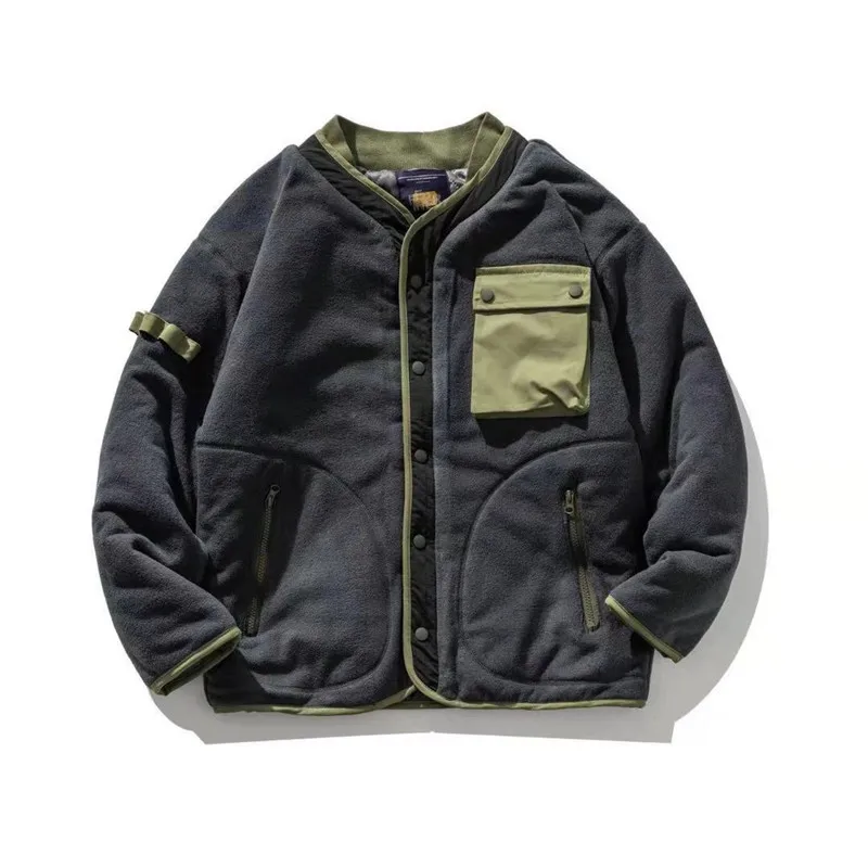 Повседневная куртка с большими карманами софтшелл весна-Зима | Спорт и