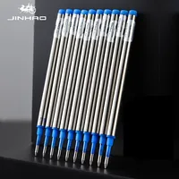 10PCS Set Ballpoint Pen Refill JINHAO Standard Black and Blue Ink Rollerball Pen Refill 0.5MM 0.7MM Office School Accessories 1