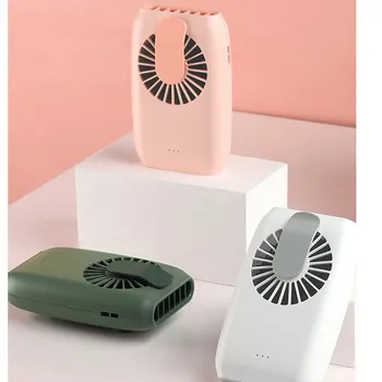 

2000mAh Portable Handheld Fan Mini Fan USB Rechargeable Portable Neckband Fan Mini Air Cooler Ventilador Pattern Pocket Fans