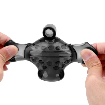 20 Speeds Vibrating Penis Trainer Ring Massager Delayed Ejaculation Vibrator Glans Vibrators Male Masturbation Sex Toys For Men 5