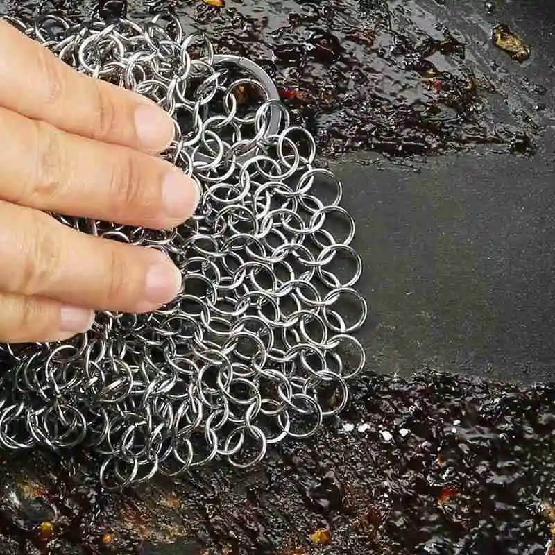 Нержавеющая сталь, щетка, горшок, сетка для мытья, сетка, металлическое кольцо, сетка для кухни, щетка для чистки, горшок, сетка, прочные, устойчивые к ржавчине, инструменты для мытья