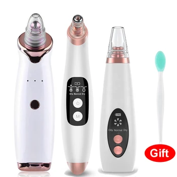 

Facial Black Spots Cleaner Electric Nose Blackhead Remover Pore Vacuum Suction Deep Pore Cleaner T Zone Beauty Tool 1 Set