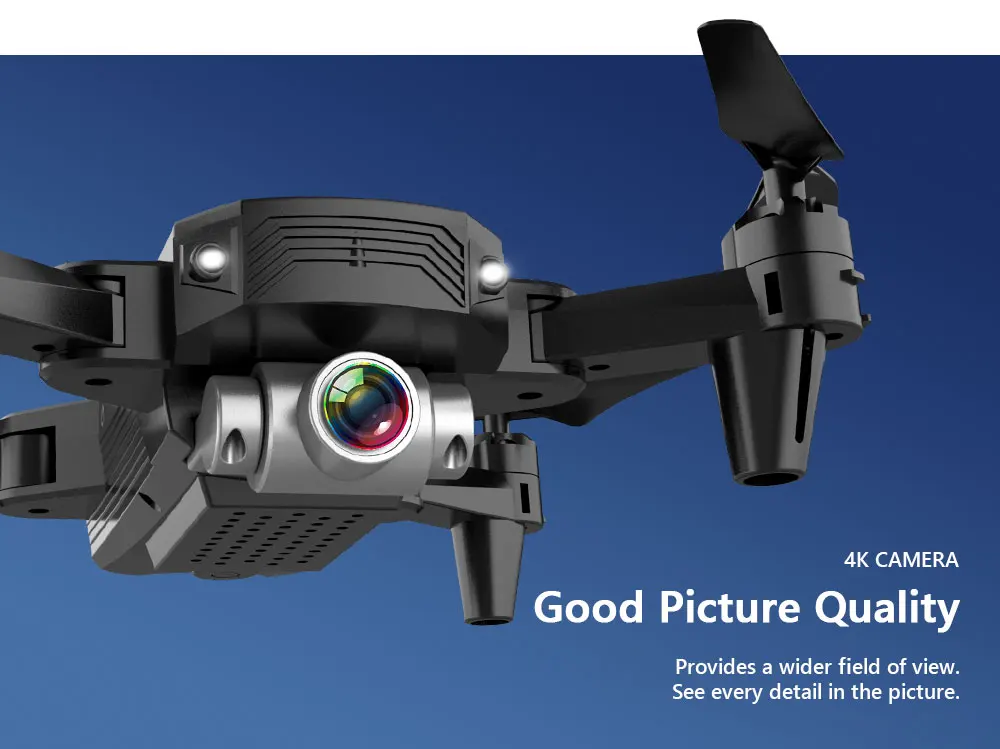 R7 RC Дрон 4K HD камера складной Профессиональный селфи Квадрокоптер с wifi FPV Camerra мини-Дрон Вертолет игрушка для детей