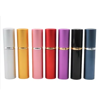 

2pcs 10ml Perfume Toner Spray Bottle Empty Mini Container Cosmetic Small Bottle Portable Travel Aluminum Refillable Storage