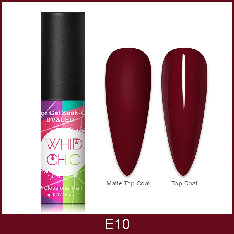 E10 WHID CHIC Магнитный 5D кошачий глаз УФ-гель для ногтей Магнит лак для ногтей нефритовый эффект УФ-гель лак для ногтей DIY Дизайн ногтей - Цвет: E10