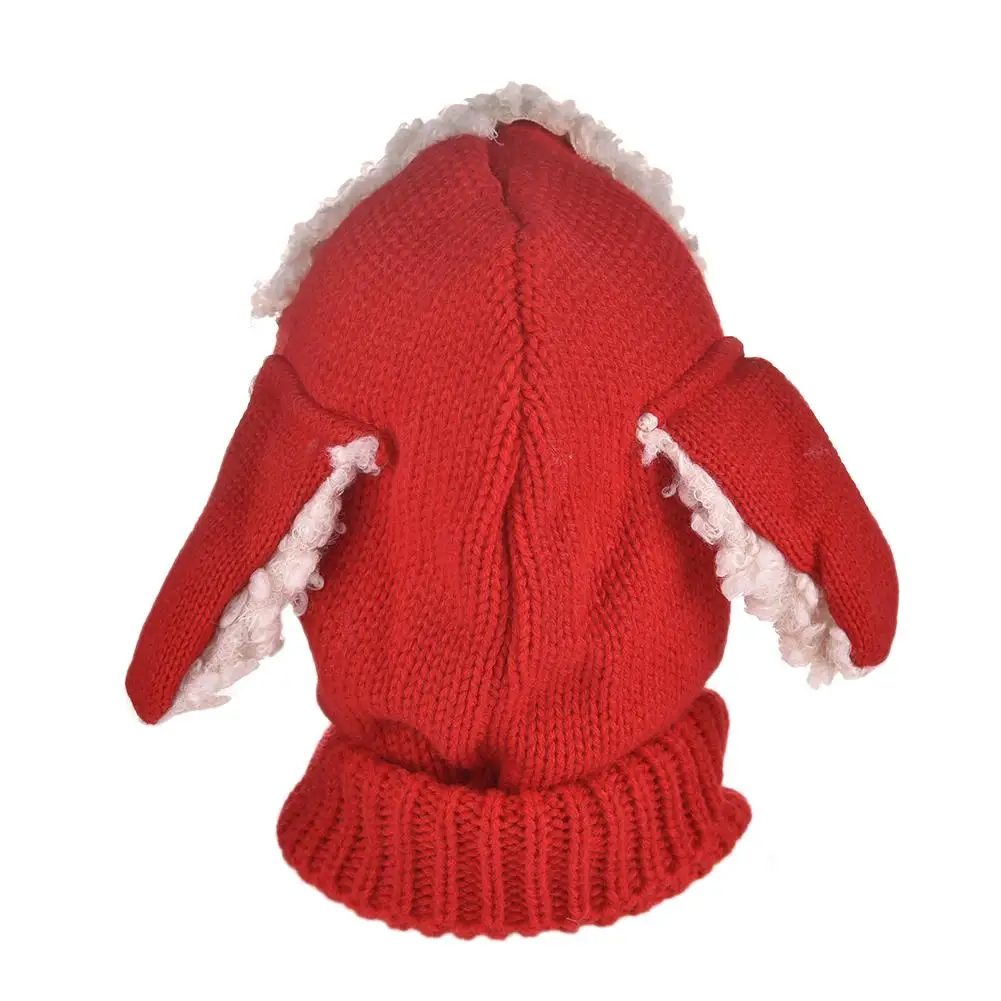 Детские зимние шапки с ушками для девочек и мальчиков, Детские теплые шапки, шарф, комплект, Детская шляпа, вязаная Милая шапка для мальчиков и девочек