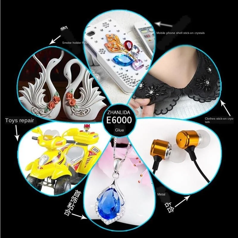 1 шт. водонепроницаемый сильной жидкости супер клей самодельный для ювелирных