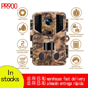 

PR900 Hunting Trail Camera 20MP 1080P PIR IR Wildlife Scouting Cam Night Vision Hunting Cameras IP66 Wildlife Camera