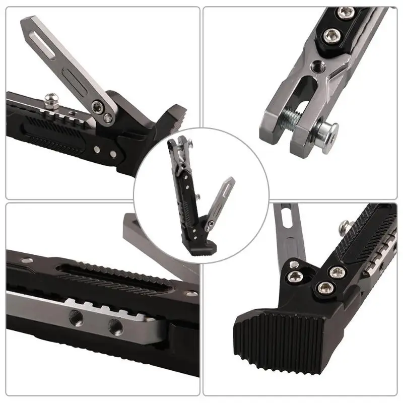 CNC алюминиевый мотоцикл боковой Стенд Kickstand скутер аксессуары для мотоциклов